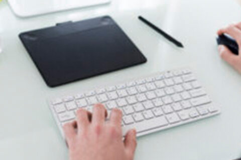 keyboard with touchpad