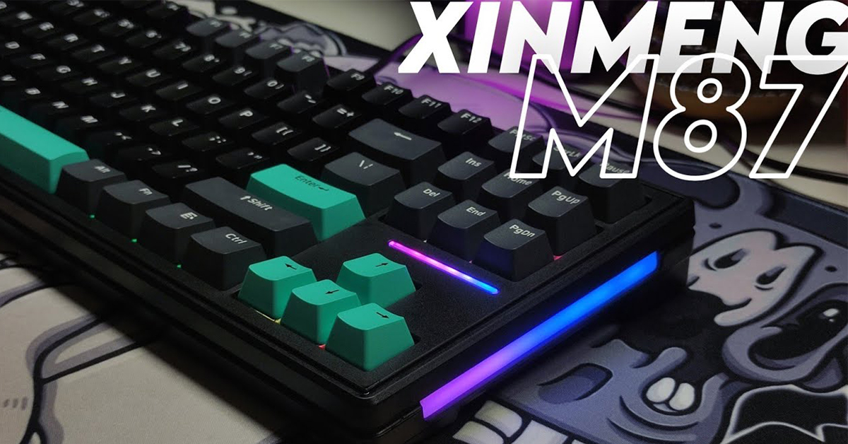 Xinmeng M87 Mechanical Keyboard 87 Keys for Best